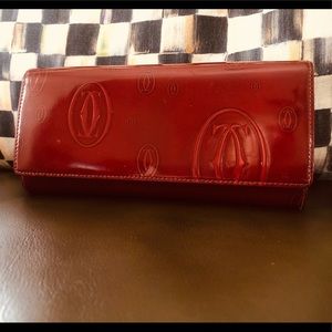 Cartier Women’s Wallet - Oxblood/Burgundy - image 1